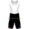 Completo Maglia + Pantaloncino con bretelle 2023 Baloise-Trek Lions Campione Olandese Manica Corta Rosso Blu Bianco